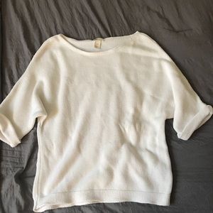 Loose Neck Knitted Shirt